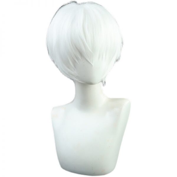 Anime To Your Eternity Fushi Cosplay Wig Short White Ponytail Wig Heat Resistant Synthetic Wigs 4 - To Your Eternity Merch