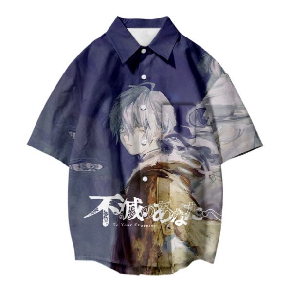 Japanese Hot Anime To Your Eternity Cosplay Tops 3D Printing Fashion Tees Casual Short Sleeves T 7.jpg 640x640 7 - To Your Eternity Merch