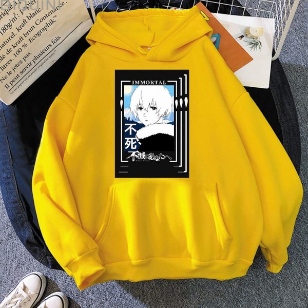 Spring Autumn Women Fashion Anime Graphic Hoodies To Your Eternity Oversized Hoodie Kawaii Clothing Aesthetic Sweatshirt 1 - To Your Eternity Merch