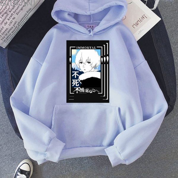 Spring Autumn Women Fashion Anime Graphic Hoodies To Your Eternity Oversized Hoodie Kawaii Clothing Aesthetic Sweatshirt 4 - To Your Eternity Merch