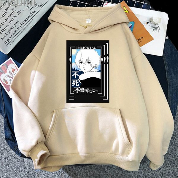 Spring Autumn Women Fashion Anime Graphic Hoodies To Your Eternity Oversized Hoodie Kawaii Clothing Aesthetic Sweatshirt 5 - To Your Eternity Merch