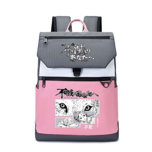 To Your Eternity Anime Travel Backpack Cartoon School Bags Large Bookbag Women Pink Laptop Bagpack Cure 1.jpg 640x640 1 - To Your Eternity Merch