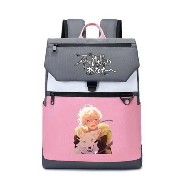 To Your Eternity Anime Travel Backpack Cartoon School Bags Large Bookbag Women Pink Laptop Bagpack Cure 15.jpg 640x640 15 - To Your Eternity Merch