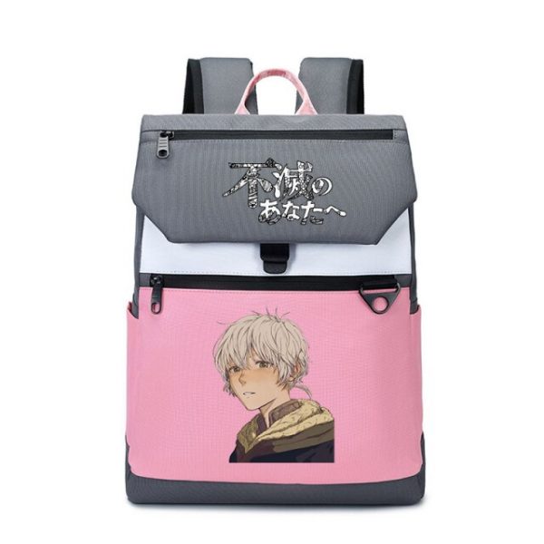 To Your Eternity Anime Travel Backpack Cartoon School Bags Large Bookbag Women Pink Laptop Bagpack Cure 23.jpg 640x640 23 - To Your Eternity Merch