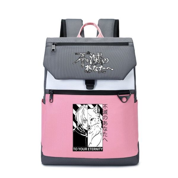 To Your Eternity Anime Travel Backpack Cartoon School Bags Large Bookbag Women Pink Laptop Bagpack Cure 7.jpg 640x640 7 - To Your Eternity Merch